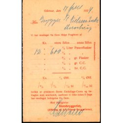 Slotsbryggeriet - Odense  - u/n - Brugt