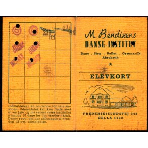 M. Bendixens - Danse - Institut