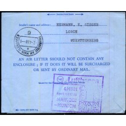 Luftpost Brev fra Kenya til Tyskland - 1 - 4 - 68