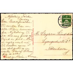 Nyk�bing F. -  Jernbanegade - Stender N.F. 87 - Brugt