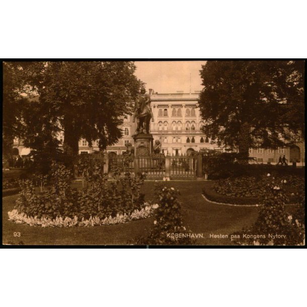 K�benhavn - Hesten paa Kongens Nytorv - Philipson 93
