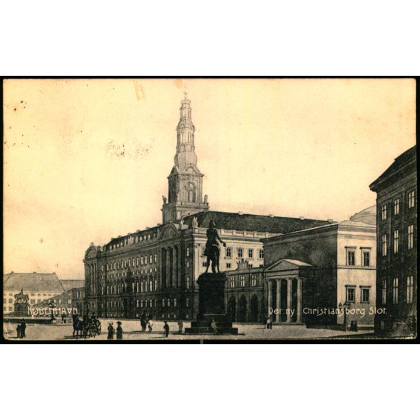 Kbenhavn - Det ny Christiansborg Slot - Stender 5380