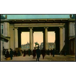 K�benhavn - Kolonaden paa Amalienborg - u/n