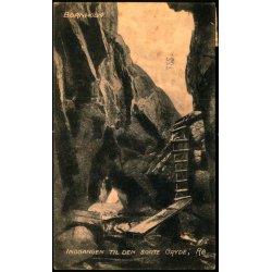 Bornholm - Indgang til den sorte Gryde - R - Colbergs Bogh. u/n - Brugt