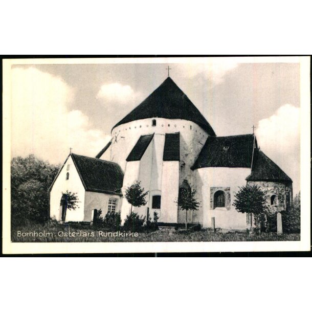 Bornholm - sterlars Rundkirke - Colbergs Bogh. 1196 - Ubrugt