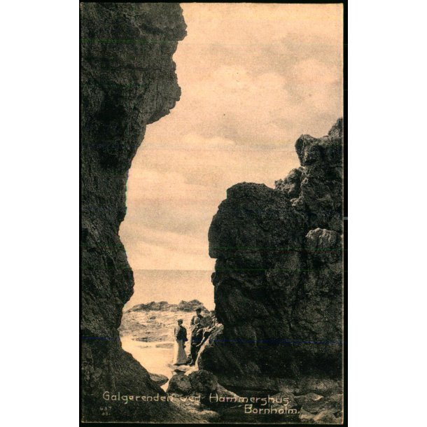 Bornholm - Galgerenden ved Hammershus - Ad. Mller u/n - Ubrugt