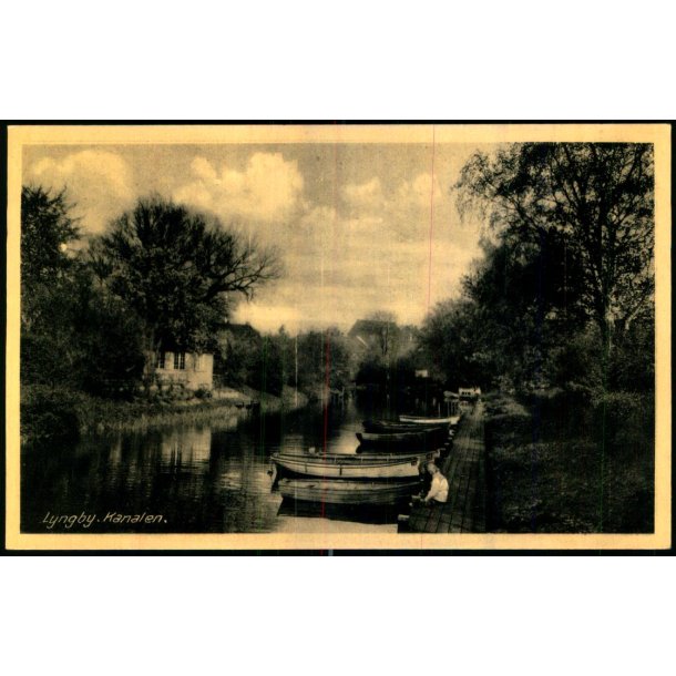 Lyngby - Kanalen - Rudolf Olsen 5705 - Ubrugt - Limrest !