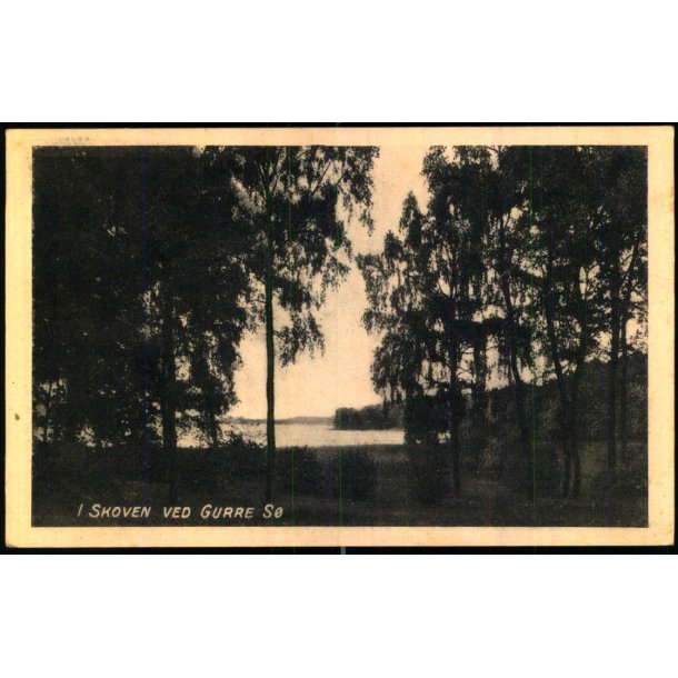 I skoven ved Gurre S - I.Hansen 64960 - Ubrugt