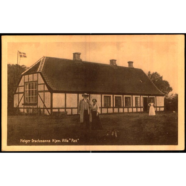 Skagen - Holger Drachmanns Hjem Villa "Pax"  - Schjeldes u/n - Ubrugt