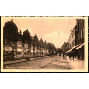 Nyk�bing F. -  Jernbanegade - Stender N.F. 87 - Brugt