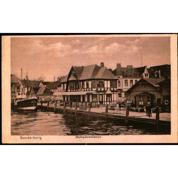 S�nderborg - Dampskibsstationen - Nr. 9044 - Ubrugt