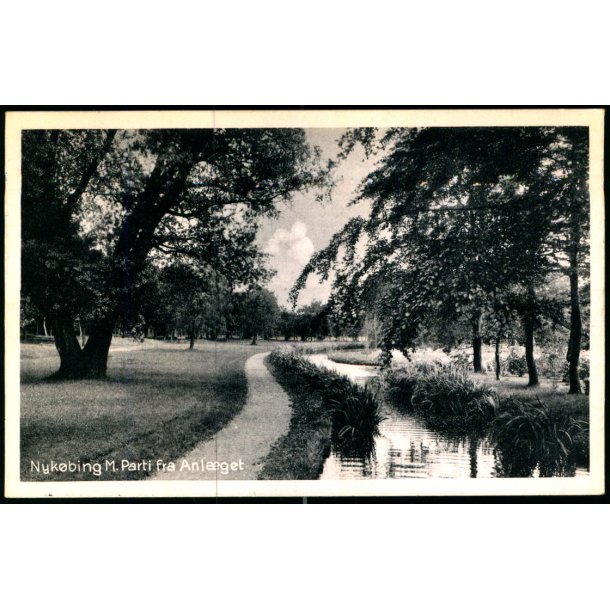 Nyk�bing M. - Parti fra Anl�get - Stender N.M. 50 - Brugt