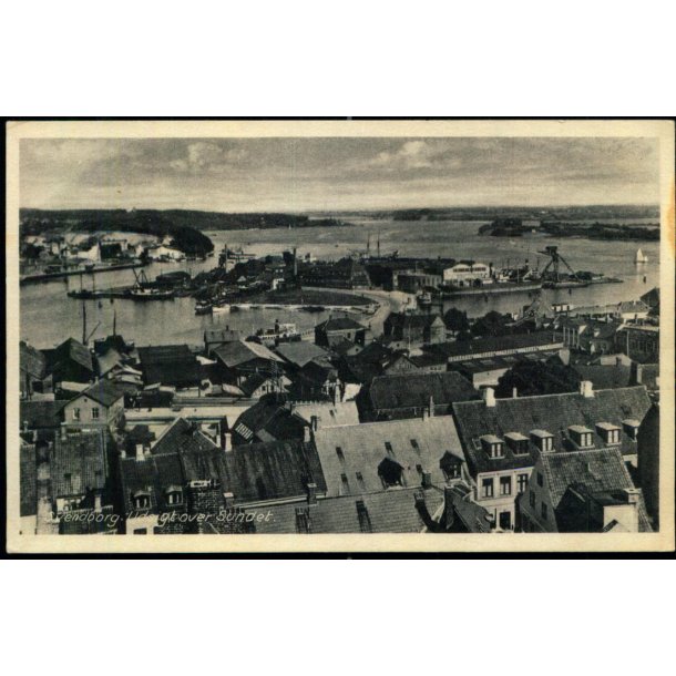 Svendborg - Udsigt over Sunder - Banegaardskiosken 701 - Ubrugt