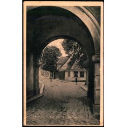 Faaborg - Udsigt gennem Vesterport - Davis I. Bagers Bogh.  2279 - Brugt