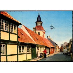 Faaborg - Adelgade med Klokket�rnet - Eneret 40 503/2 - Ubrugt