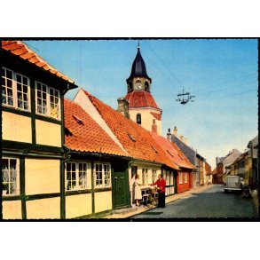 Faaborg - Adelgade med Klokket�rnet - Eneret 40 503/2 - Ubrugt
