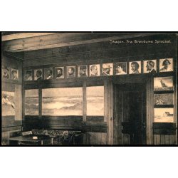 Skagen - Fra Br�ndums Spisesal - Laurits Schjeldes Bogh. 28272 - Ubrugt