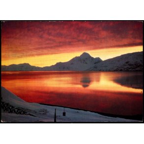 Grnland - Solnedgang ved Arsukfjorden - dancolor G 8 - Brugt