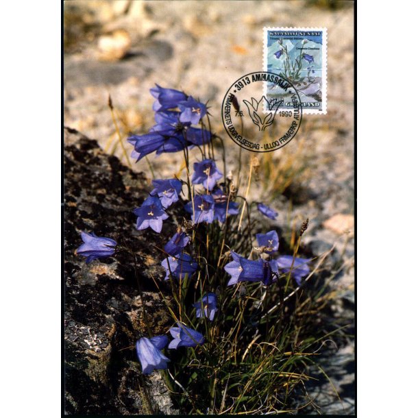 Grnlandsk Blklokke - Grnlands Post 26/90 - Brugt