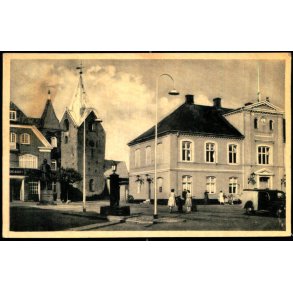 Ringk�bing - Torvet - Banegaardens Kiosk 12369 - Ubrugt