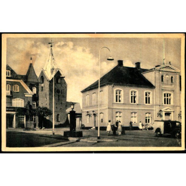 Ringk�bing - Torvet - Banegaardens Kiosk 12369 - Ubrugt