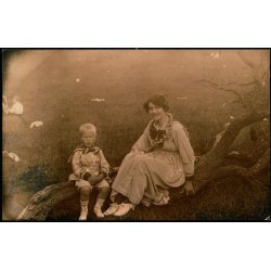 Fotokort Ukendt - Personer - Ubrugt