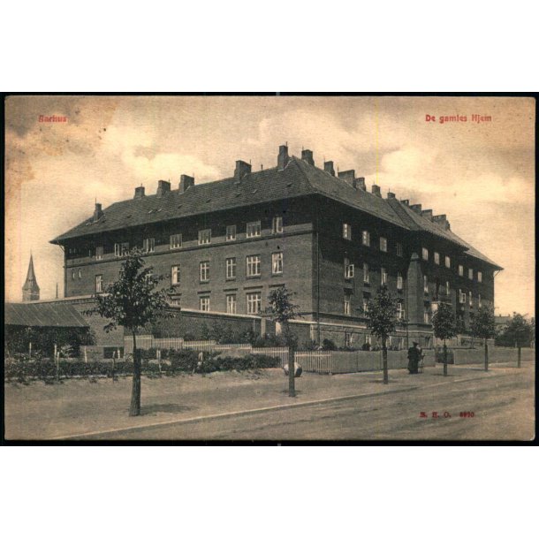  Aarhus - De gamles Hjem - H.H.O. 3990 - Ubrugt