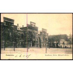 Fredericia - Raadhuset, B�low, Michaeli Kirke - u/n - Brugt