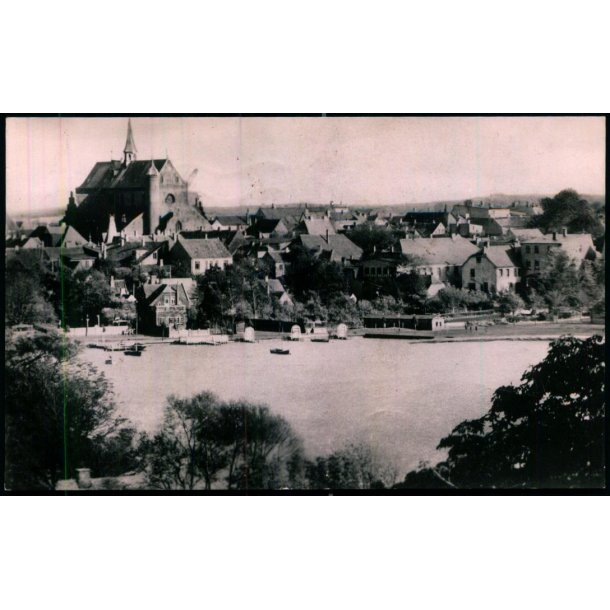 Haderslev - Udsigt fra B�ghoved - Fotokort Rudolf Olsen 819 - Brugt