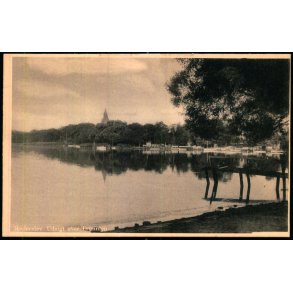 Haderslev - Udsigt over Dammen - Telegramhallen 72 - Ubrugt