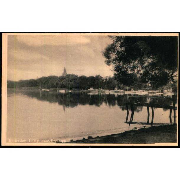 Haderslev - Udsigt over Dammen - Telegramhallen 72 - Ubrugt