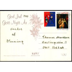 Jenny Nystrm - God Jul - Gott Nytt r - Alex Eliasson - Kopi  u/n - Brugt 