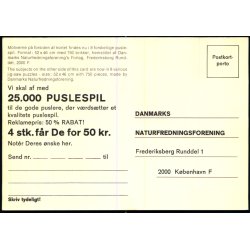 Puslespil - Danmarks Naturfredningsforening u/n - Ubrugt