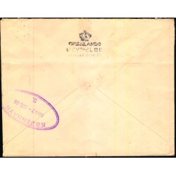 Rekomanderet Brev til Amager fra Grnlandsstyrelsen - 6 - 3 - 45