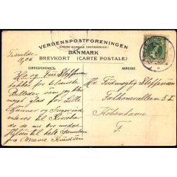 Tisvilde Leje set fra Vest - A.Jensens Bogh. 2284 - Brugt