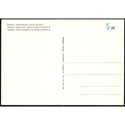 Nakskov - Chr. X Rytterstatue - Stender 149 308 038 - Ubrugt