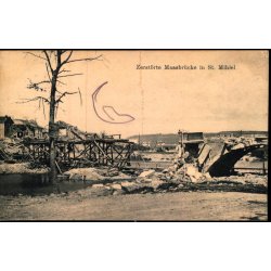 Feldpost - K.D. Feldpoststation  1 - 5 - 16  - Til Apenrade - Billedside : St. Mihiel