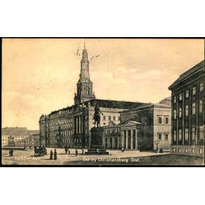  K�benhavn - Det ny Christiansborg Slot - Stender 5380