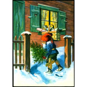 Jenny Nystrm - God Jul - Gott Nytt r - Alex Eliasson - Kopi  u/n - Brugt 