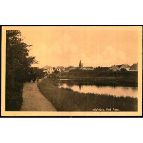 Holstebro - Ved Aaen - Emil Ottesens Bogh. 57078 - Ubrugt