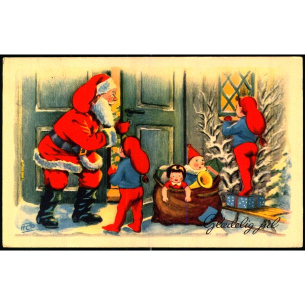 Hans Christian Petersen - Gldelig jul - Serie 67 - Brugt