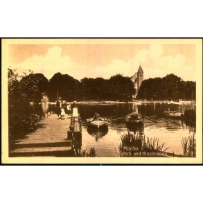 Maribo - Parti ved Klosters�en - u/n - Ubrugt