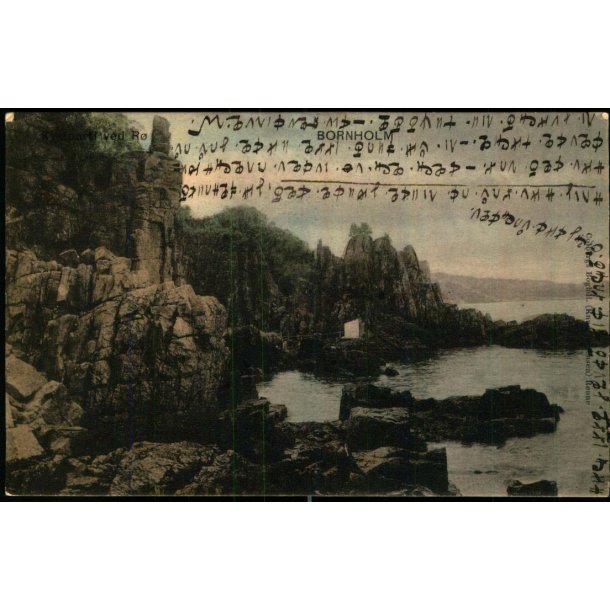 Bornholm - Kystparti ved R - Colbergs Bogh. u/n - Brugt