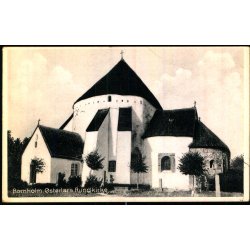 Bornholm - sterlars Rundkirke - Colbergs Bogh. 1196 - Ubrugt