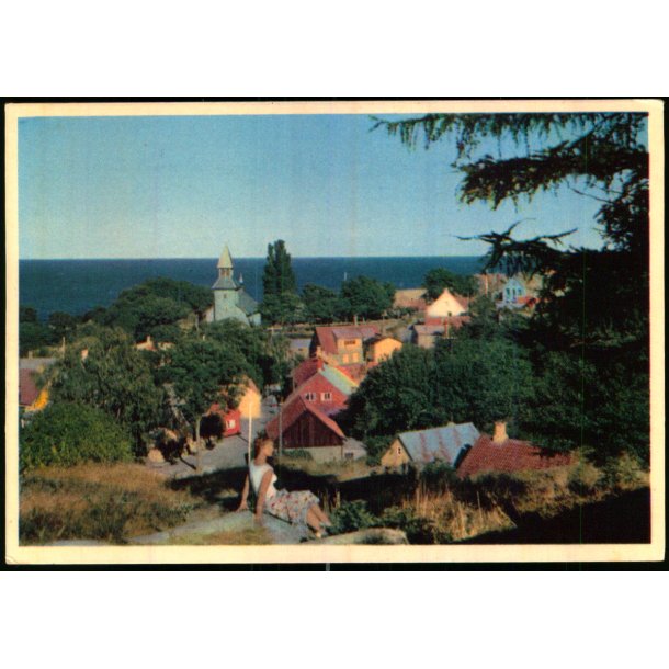 Gudhjem - Udsigt fra Bokul - Stender 319 - Brugt