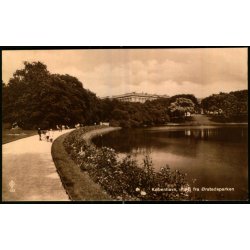 Kbenhavn - Parti fra rstedsparken - Chr. Olsen 102 - Ubrugt