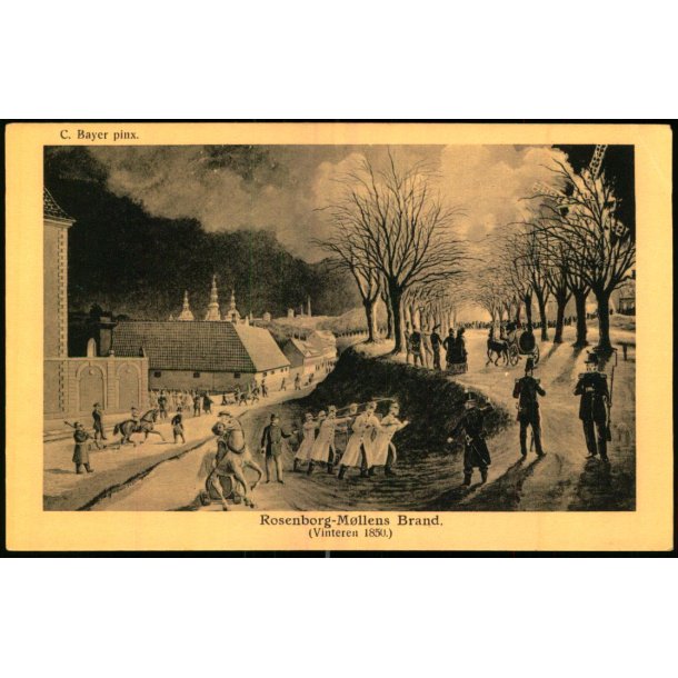 C. Bayer - Rosenborg - Mllens Brand - Vinteren 1850 - Alex Vincent 20 - Ubrugt