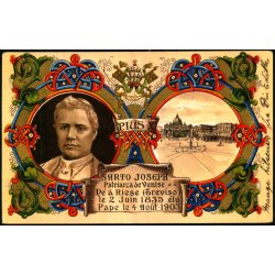 Pave Pius X - Mandres u/n - Brugt