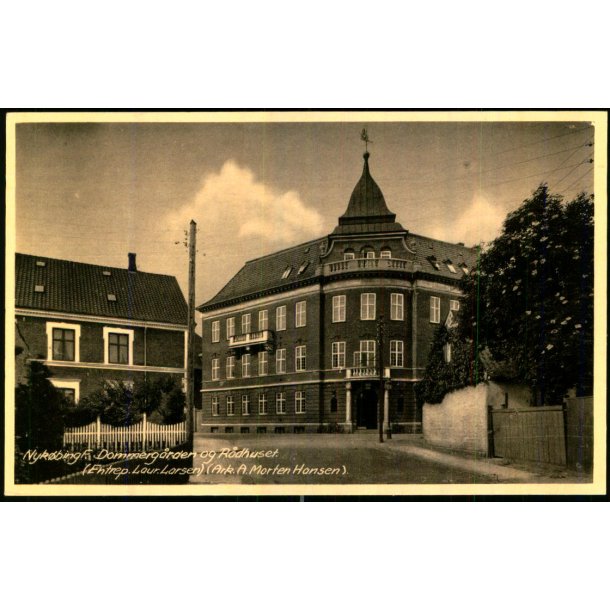 Nyk�bing F. - Dommerg�rden og R�dhuset - Stender 65 - Ubrugt