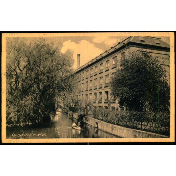 Lyngby - Kanalen - Rudolf Olsen ?? - Ubrugt - Limrest !